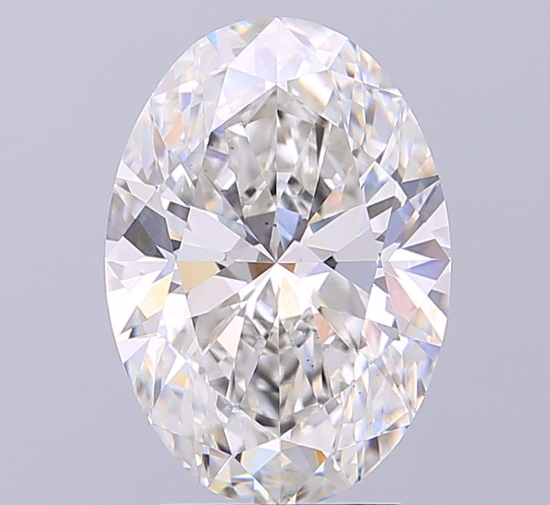 3.53 ct. oval Lab Grown Diamond front image