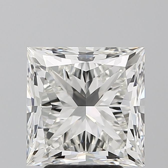 4.15 ct. princess Lab Grown Diamond front image