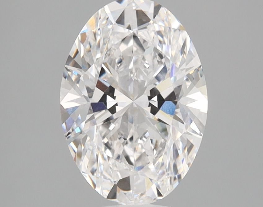 1.57 ct. oval Lab Grown Diamond front image