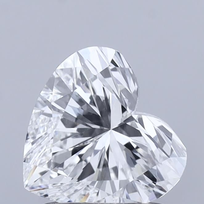 1.23 ct lab-grown Heart Diamond