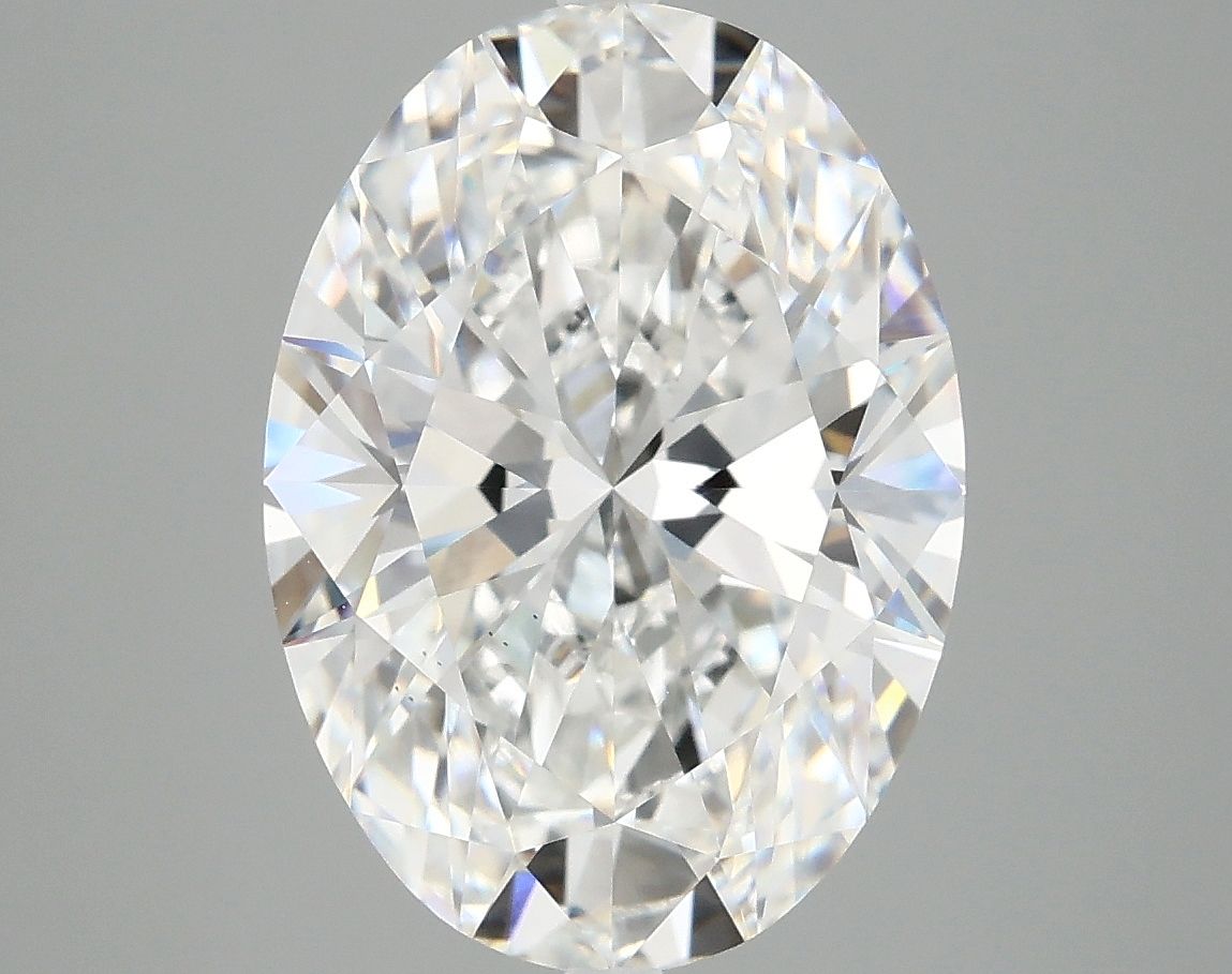 5.03 ct. oval Lab Grown Diamond front image