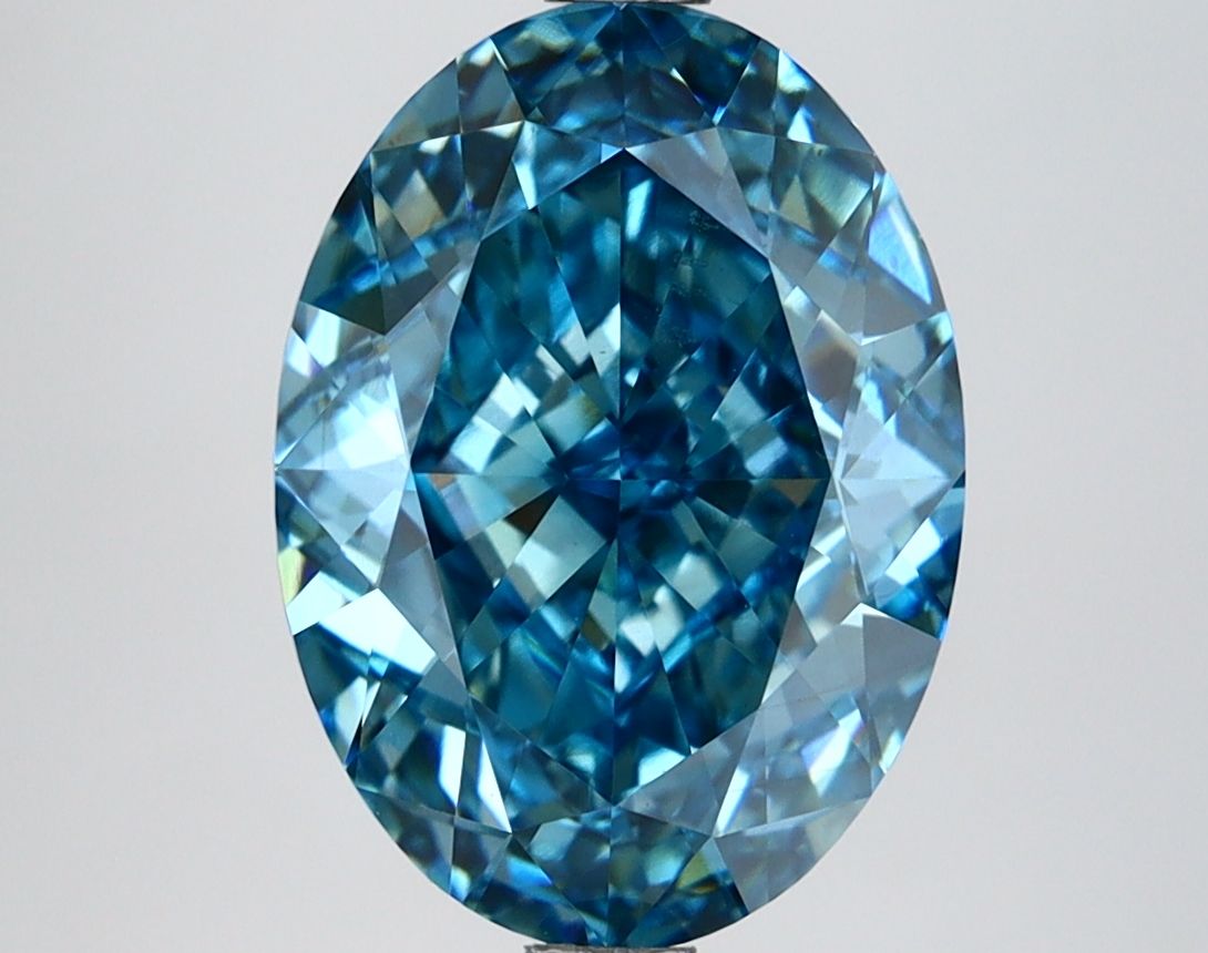 4.15 ct. oval Lab Grown Diamond front image
