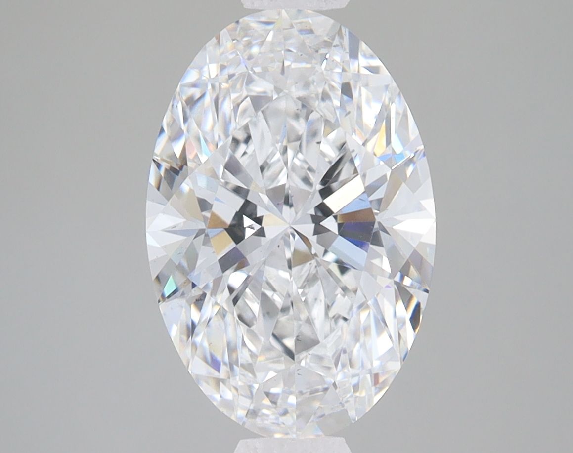 3.02 ct. oval Lab Grown Diamond front image
