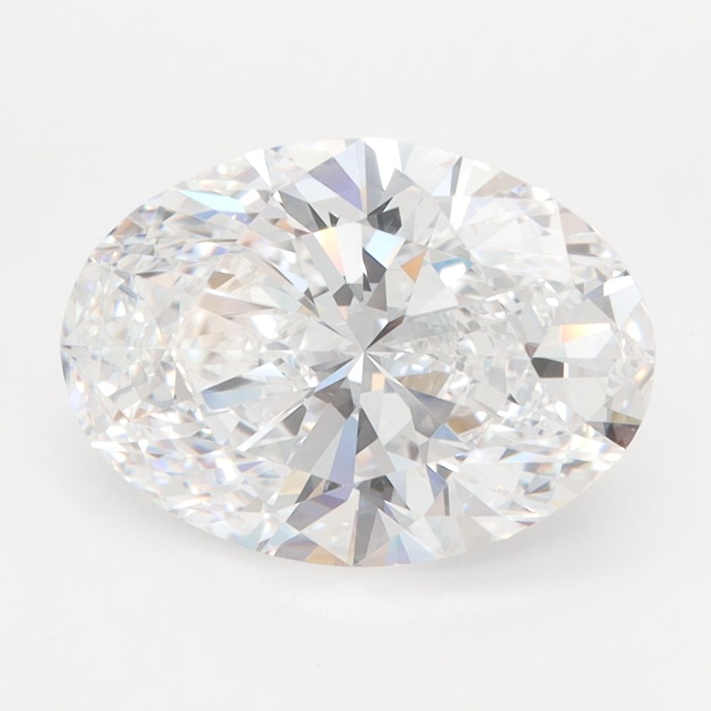 3.10 ct. oval Lab Grown Diamond front image