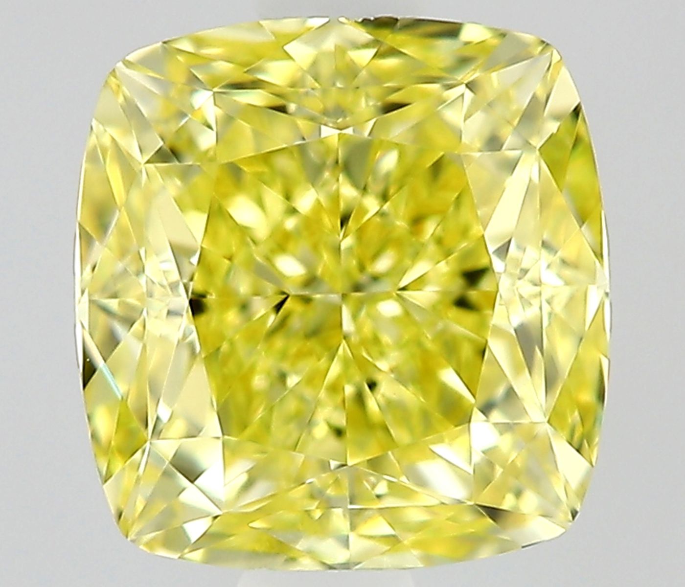 Diament 0.66 ct Fancy Intense Yellow/IF