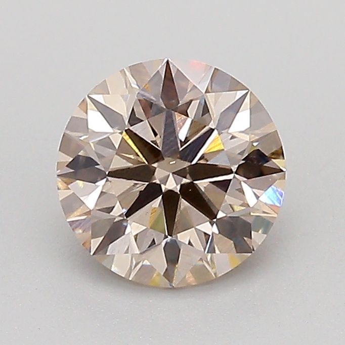 1.01 CT Faint Brown ROUND