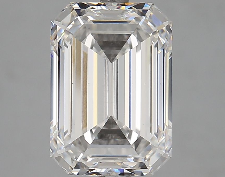 Diamant Émeraude 4.12 ct - Couleur E - Pureté VS1