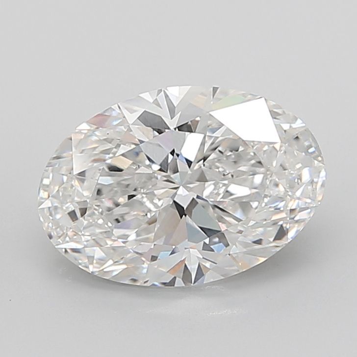 6.09 ct. oval Lab Grown Diamond front image
