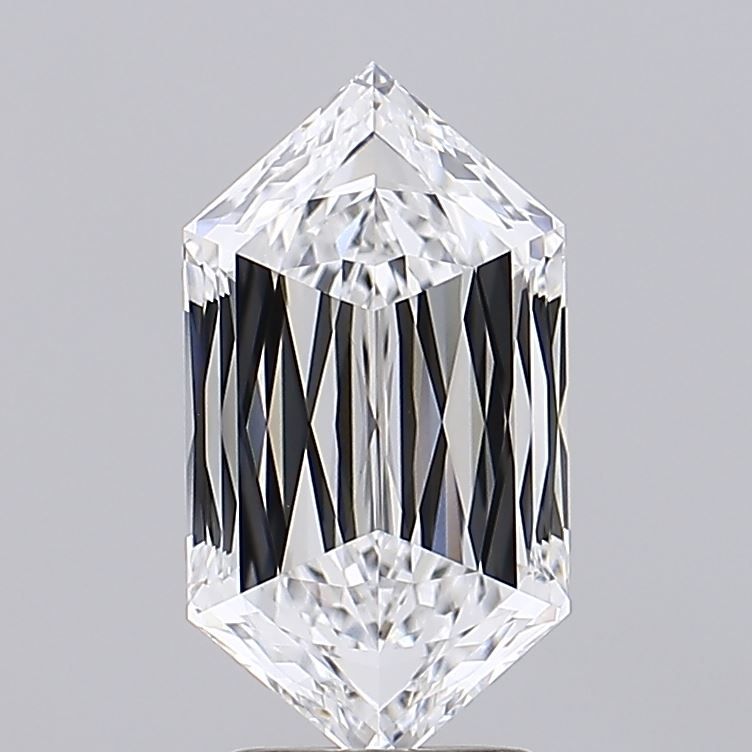 3.25 ct lab-grown Hexagonal Diamond