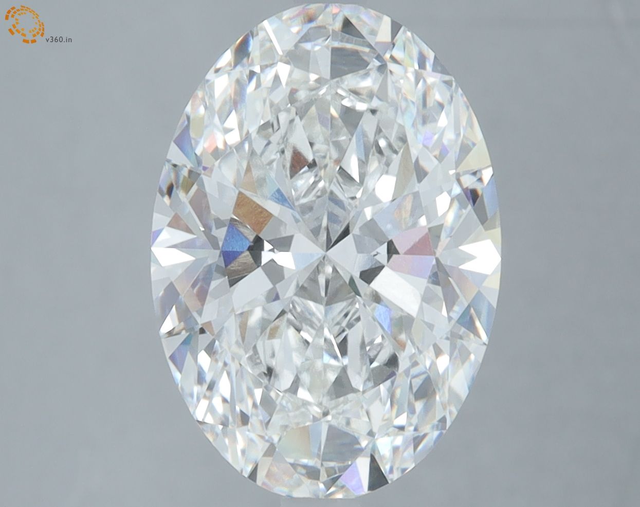 4.54 ct. oval Lab Grown Diamond front image
