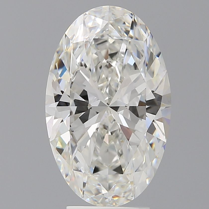 4.54 ct. oval Lab Grown Diamond front image