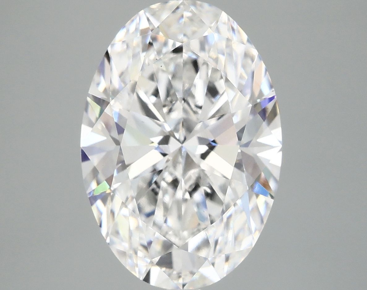 5.08 ct. oval Lab Grown Diamond front image