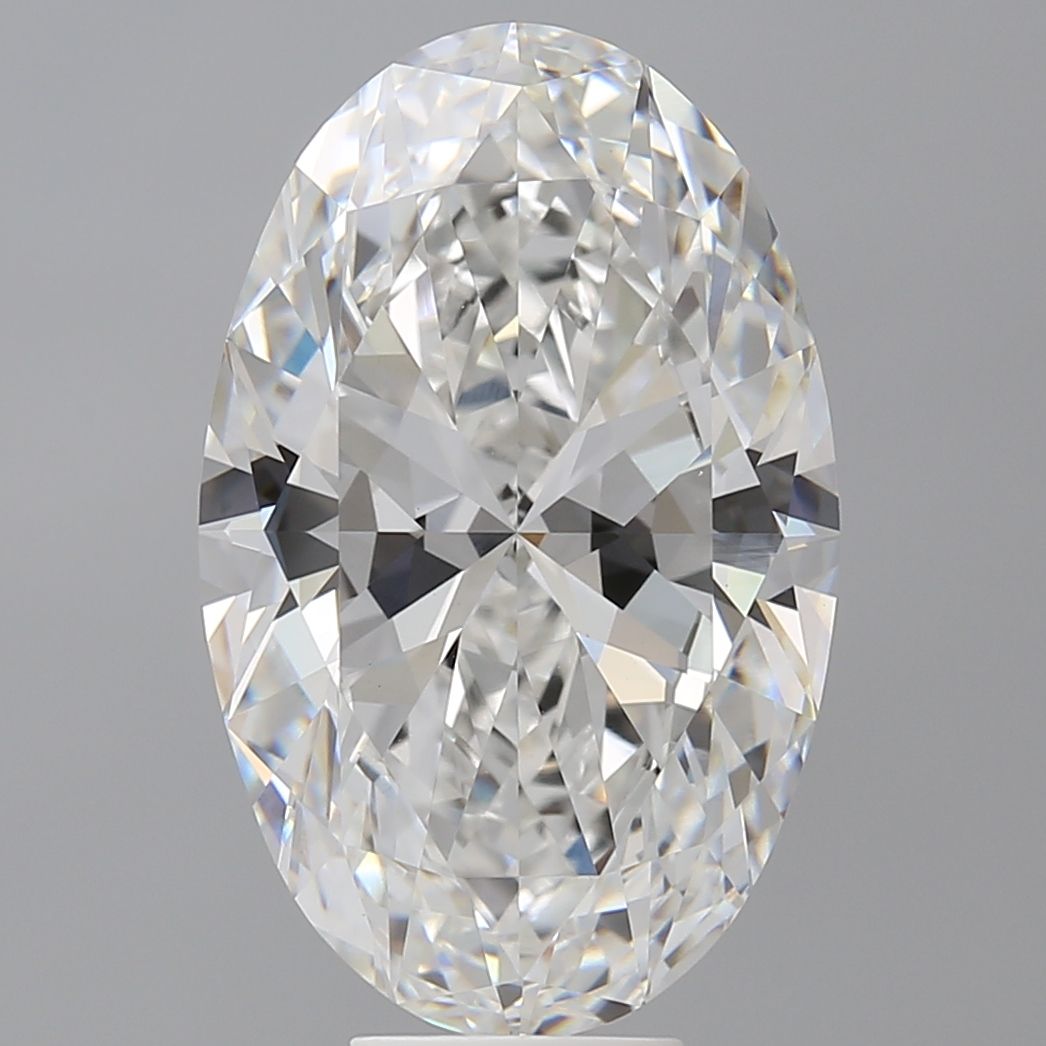 8.58 ct. oval Lab Grown Diamond front image