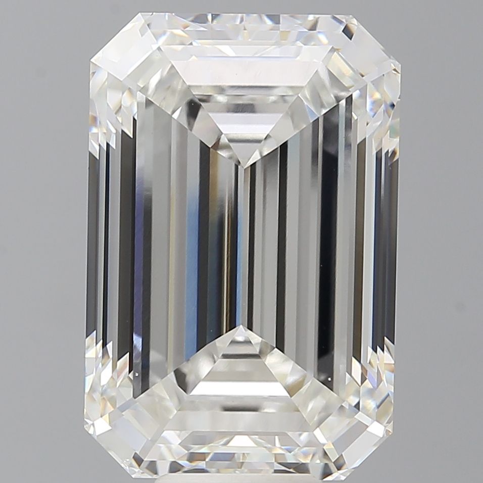 12.07 ct. emerald Lab Grown Diamond front image