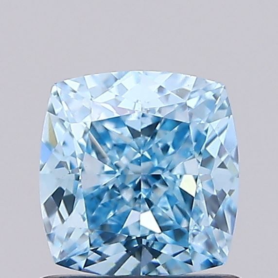 1.1 CT Fancy Vivid Blue CUSHION MODIFIED