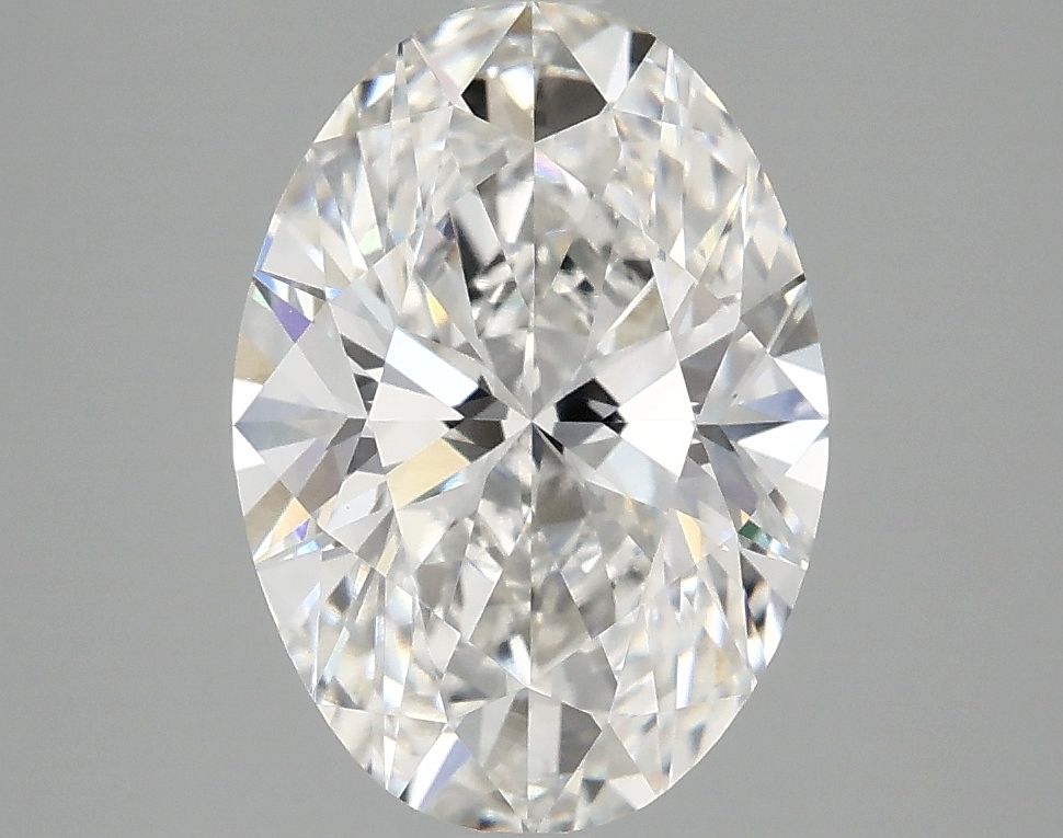 2.89 ct. oval Lab Grown Diamond front image