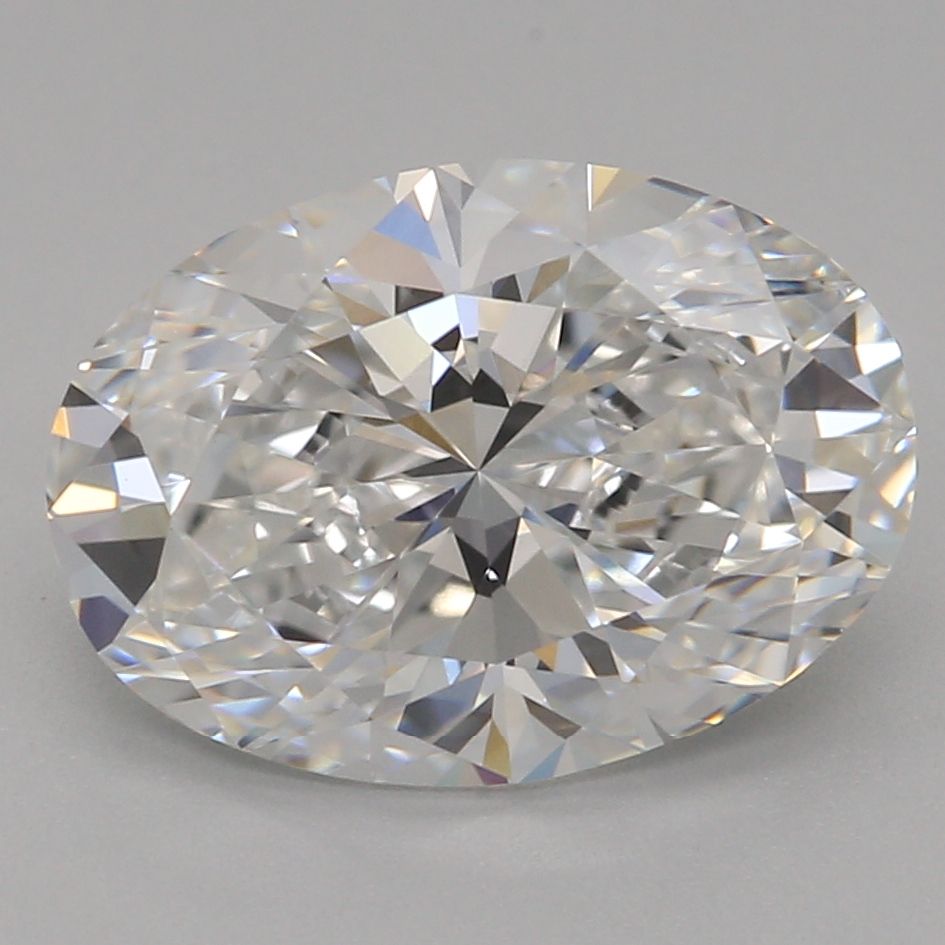 2.08 ct. oval Lab Grown Diamond front image