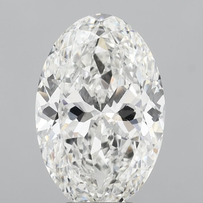 4.08 ct. oval Lab Grown Diamond front image