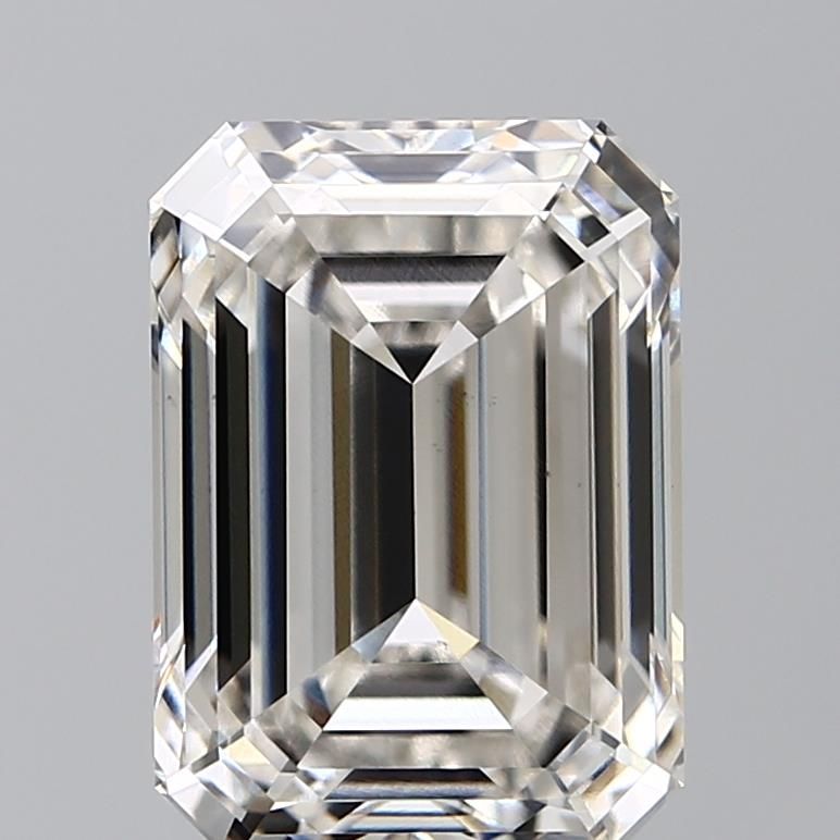6.25 ct. emerald Lab Grown Diamond front image