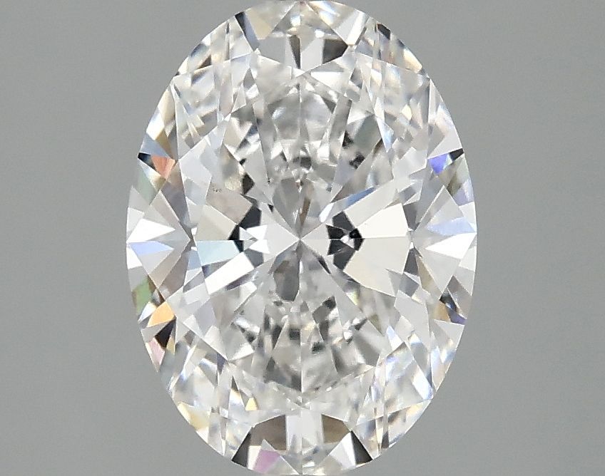2.07 ct. oval Lab Grown Diamond front image