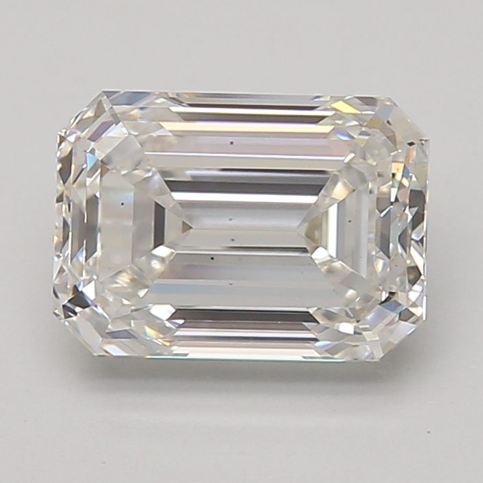 3.08 ct. emerald Lab Grown Diamond front image