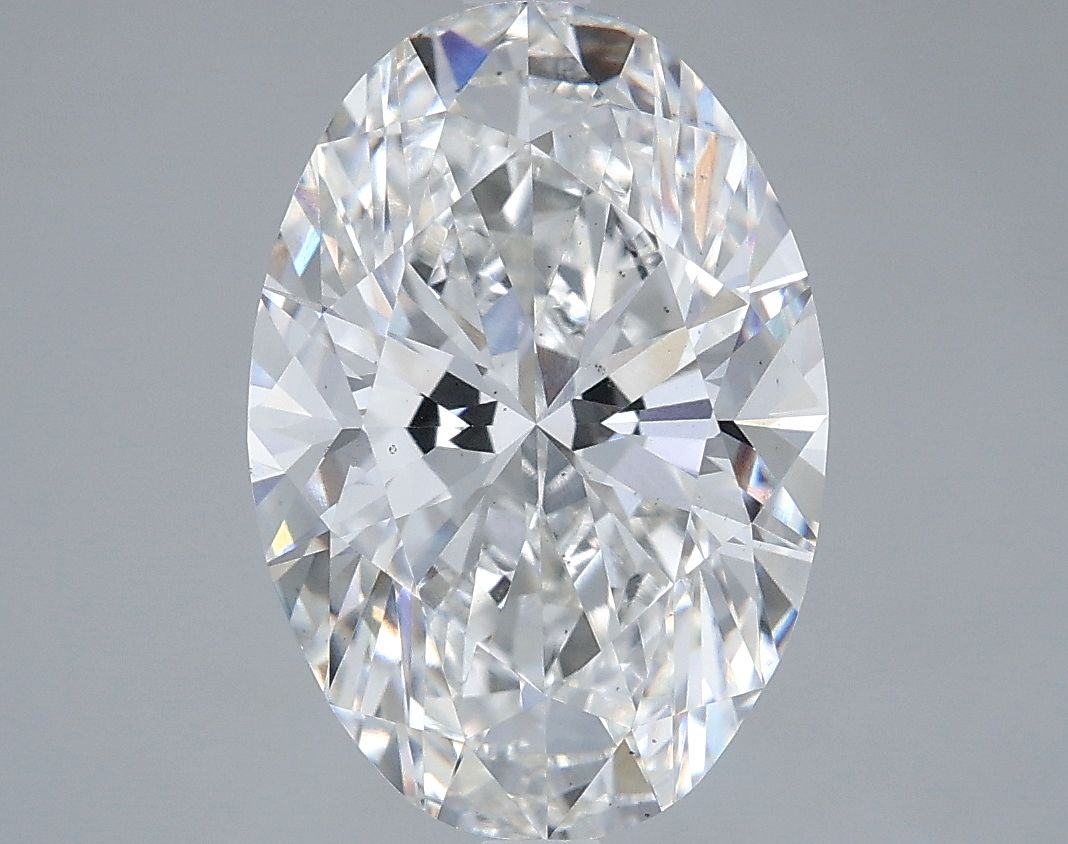 4.05 ct. oval Lab Grown Diamond front image