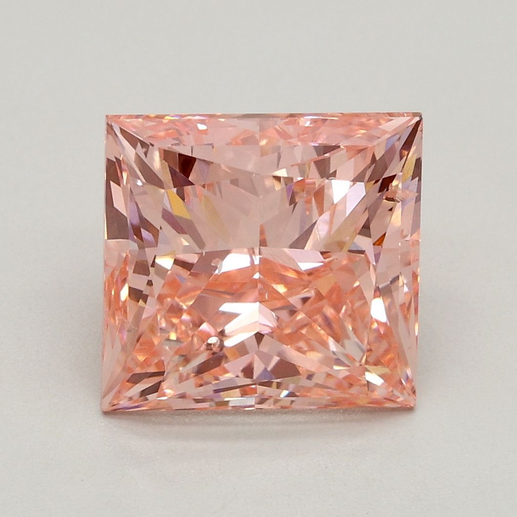3.01 ct. princess Lab Grown Diamond front image