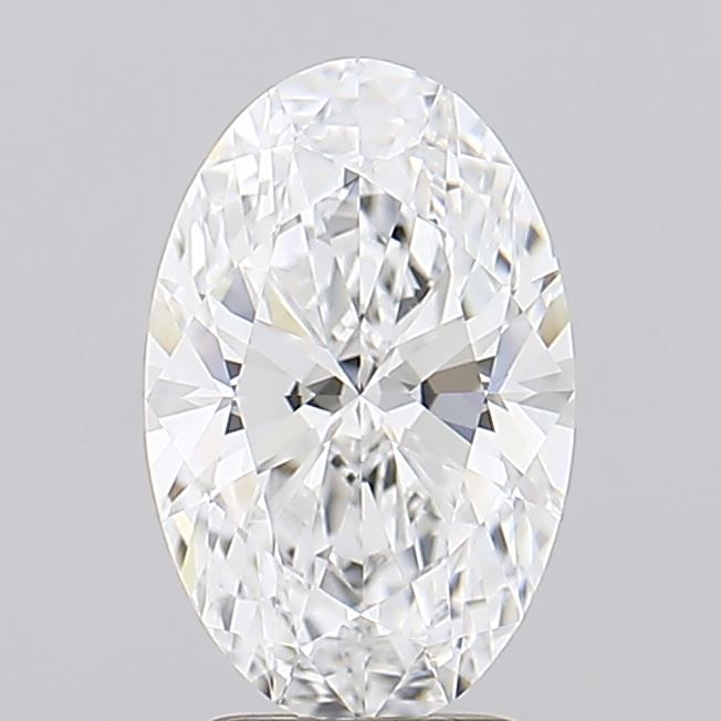 1.96 ct. oval Lab Grown Diamond front image