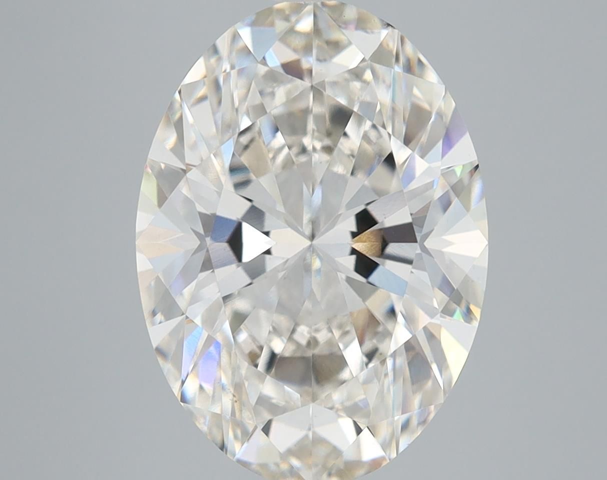 5.02 ct. oval Lab Grown Diamond front image