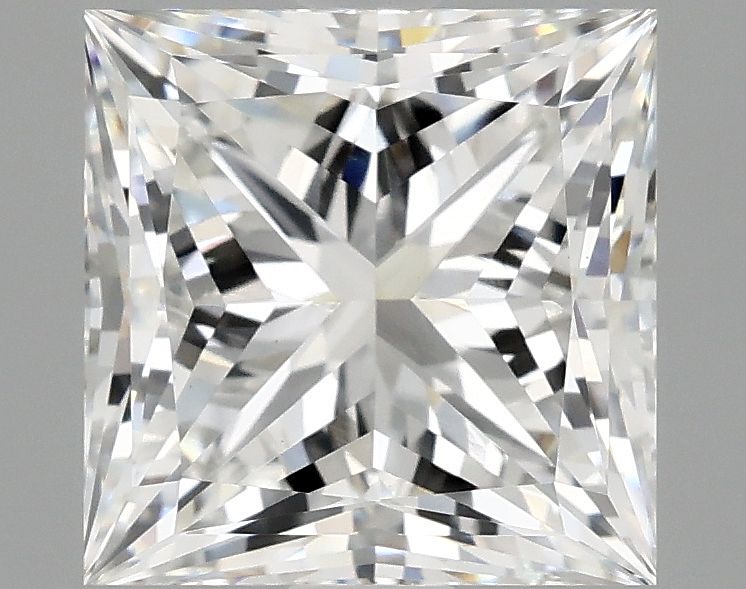 3.09 ct. princess Lab Grown Diamond front image