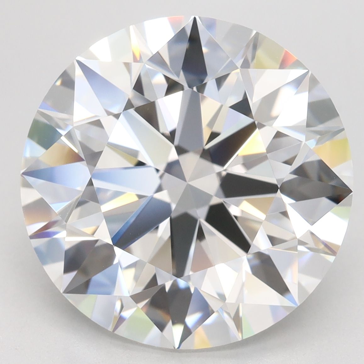 7.44 ct. round Lab Grown Diamond front image