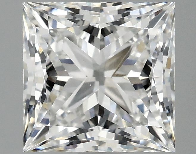 2.08 ct. princess Lab Grown Diamond front image