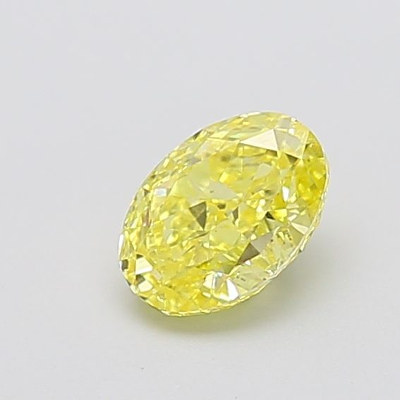 1.03 CT Fancy Intense Yellow OVAL