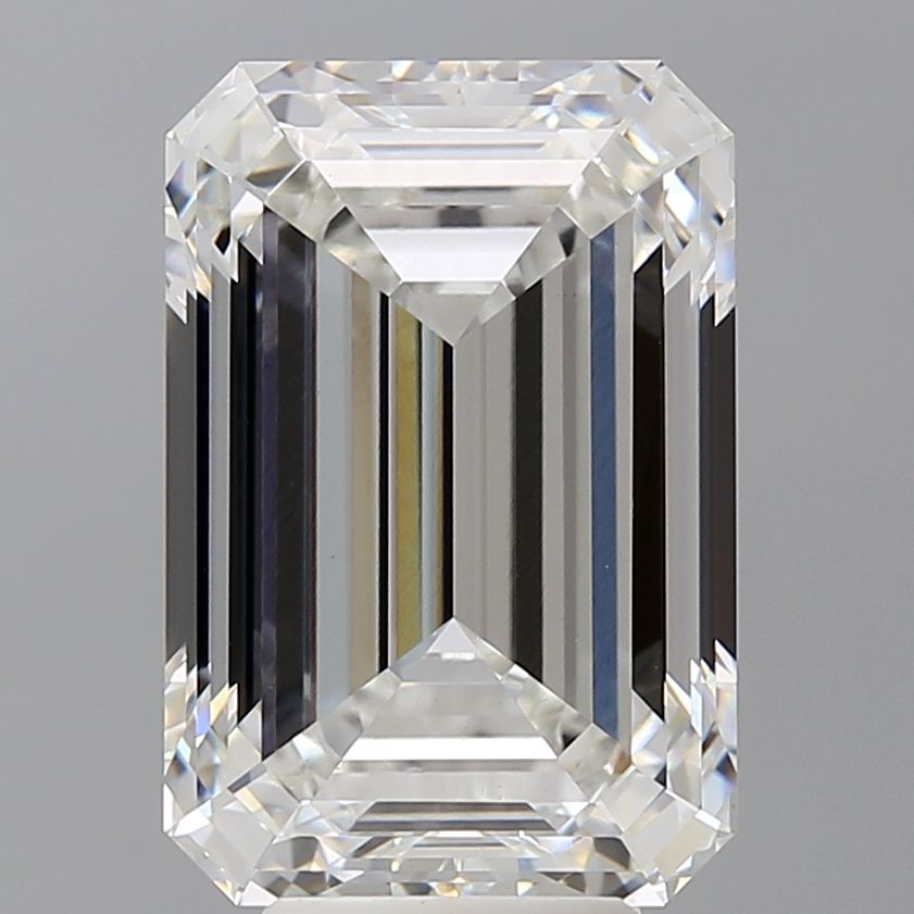 7.10 ct. emerald Lab Grown Diamond front image