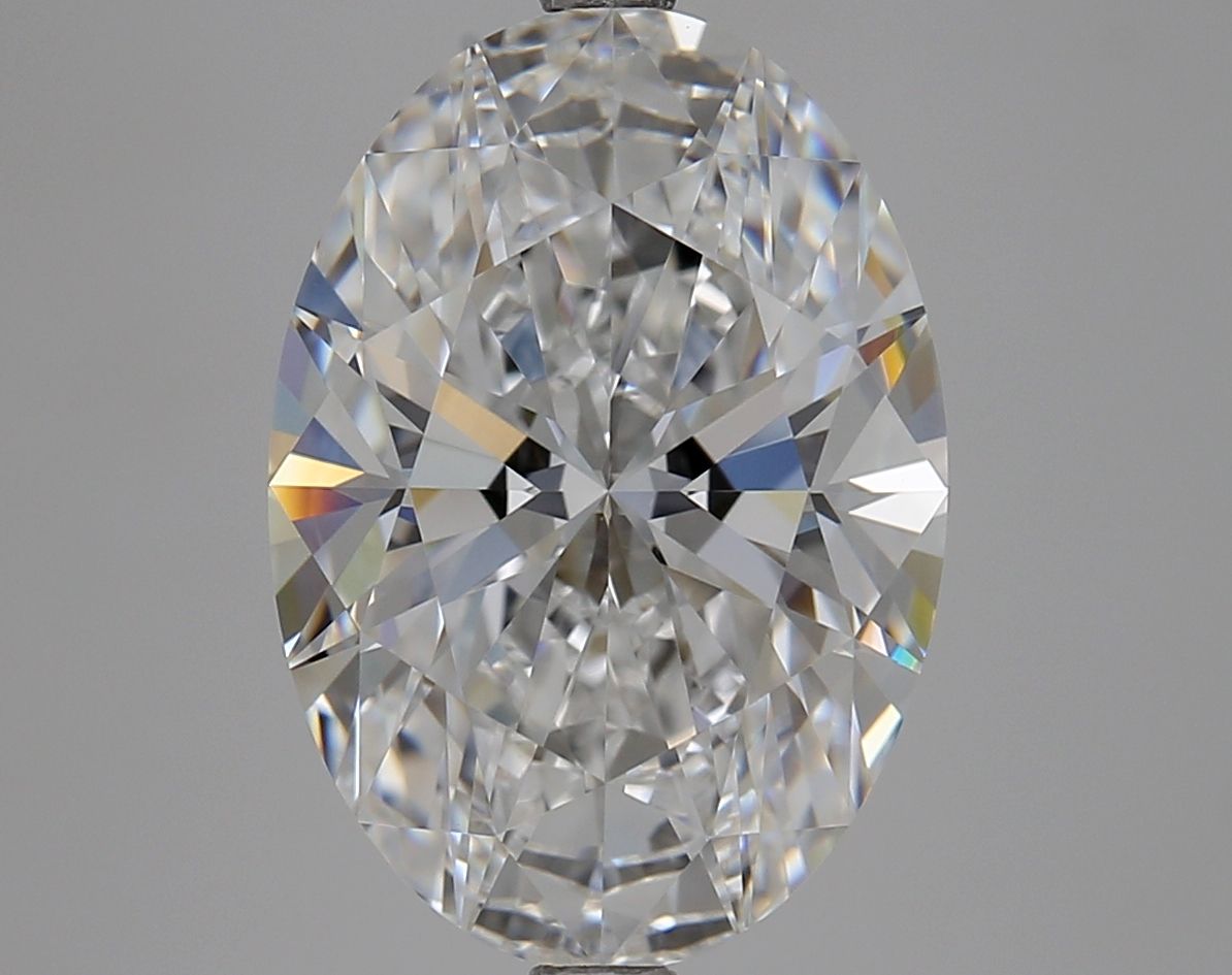 5.35 ct. oval Lab Grown Diamond front image