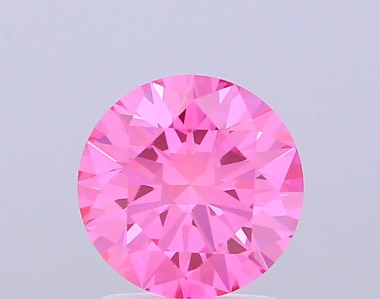 1.3 CT Fancy Vivid Pink ROUND