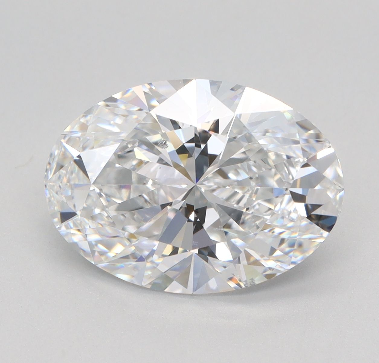 3.06 ct. oval Lab Grown Diamond front image