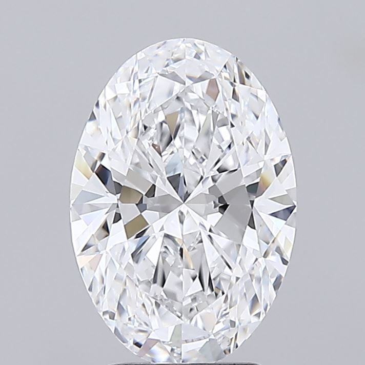 3.04 ct. oval Lab Grown Diamond front image