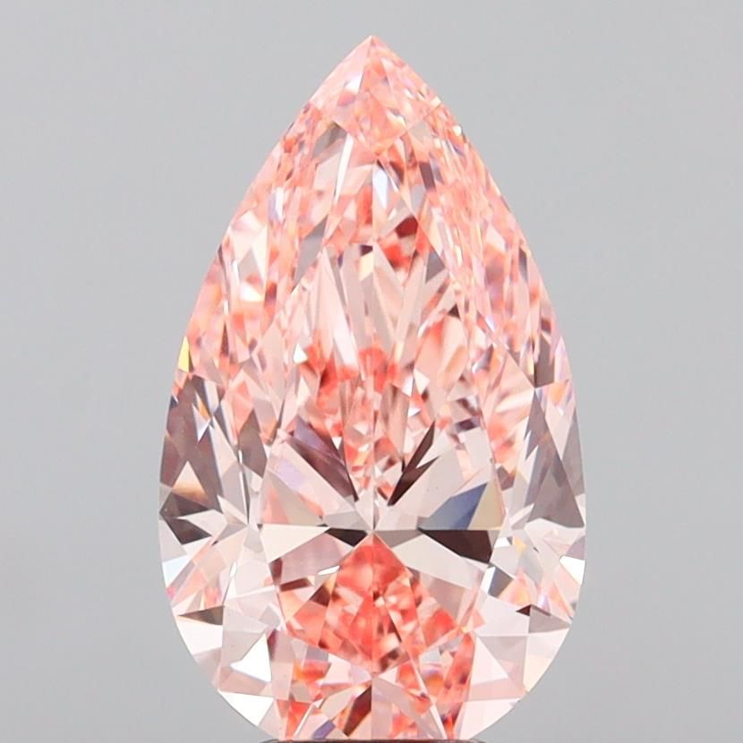 6.23 ct. pear Lab Grown Diamond front image