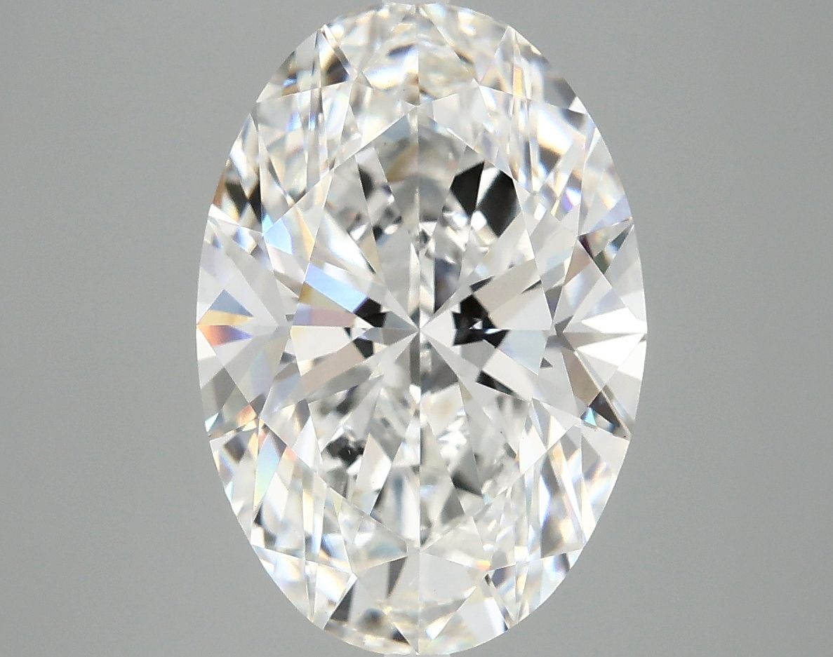 5.10 ct. oval Lab Grown Diamond front image