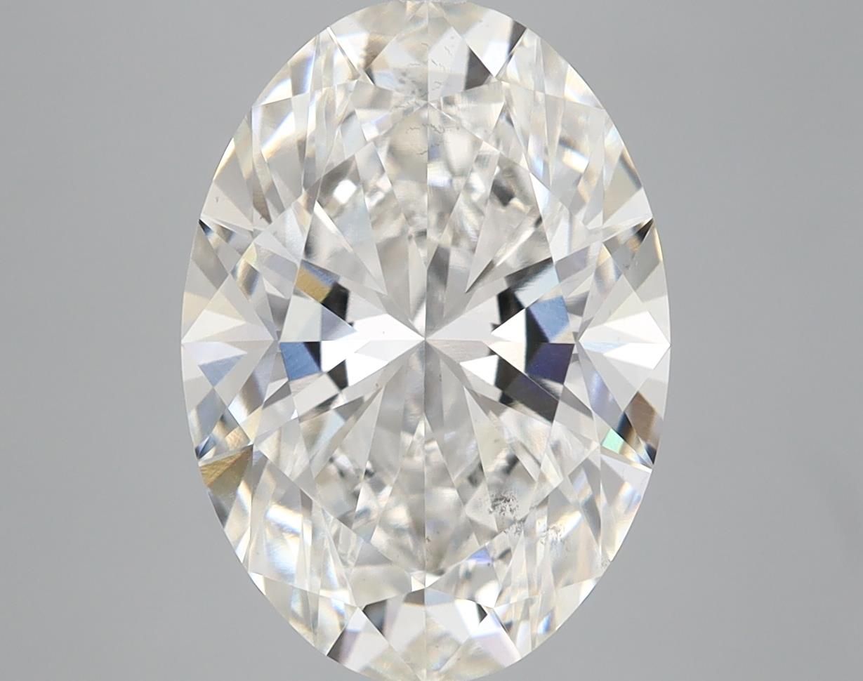 5.01 ct. oval Lab Grown Diamond front image