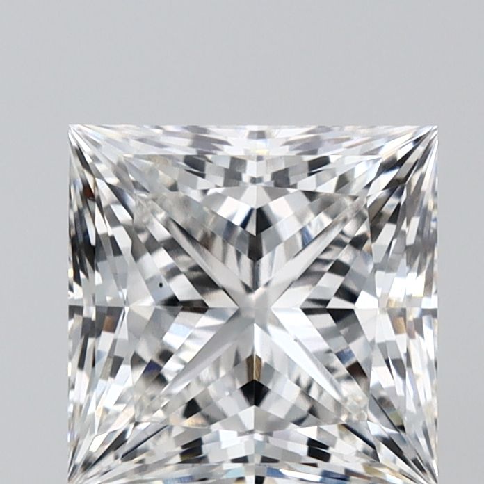 1.57 ct. princess Lab Grown Diamond front image