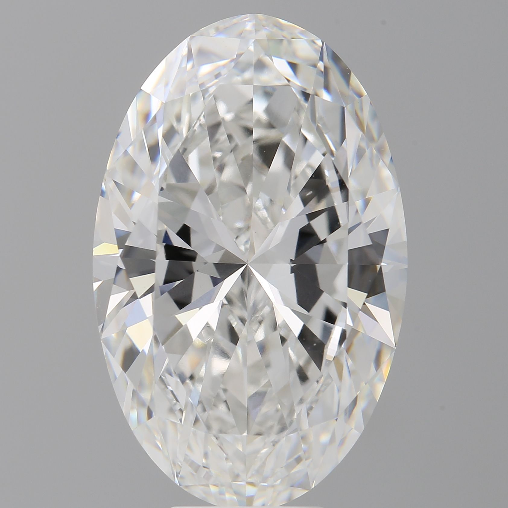 10.02 ct. oval Lab Grown Diamond front image