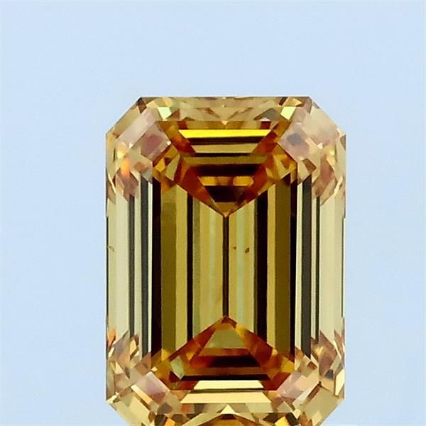 1.0 CT Fancy Intense Yellow EMERALD