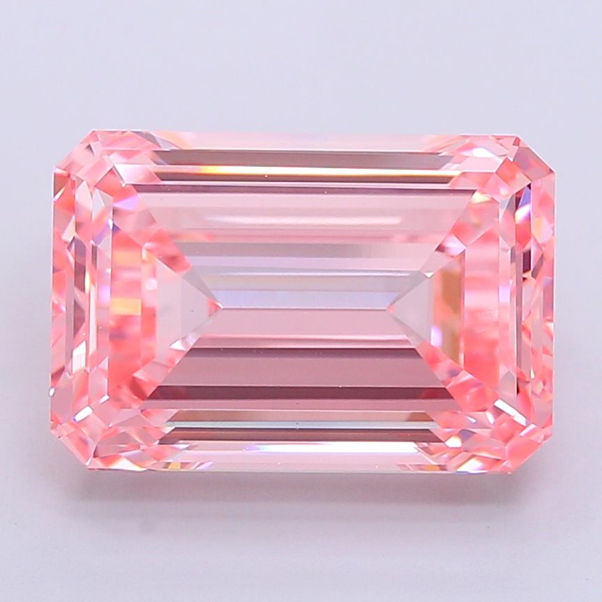 10.01 ct. emerald Lab Grown Diamond front image