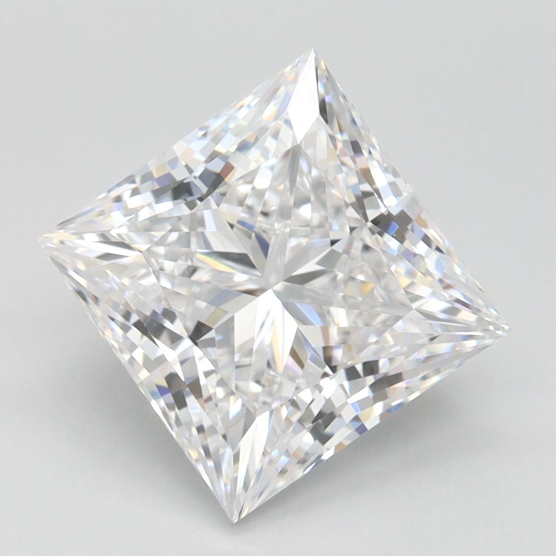 3.08 ct. princess Lab Grown Diamond front image