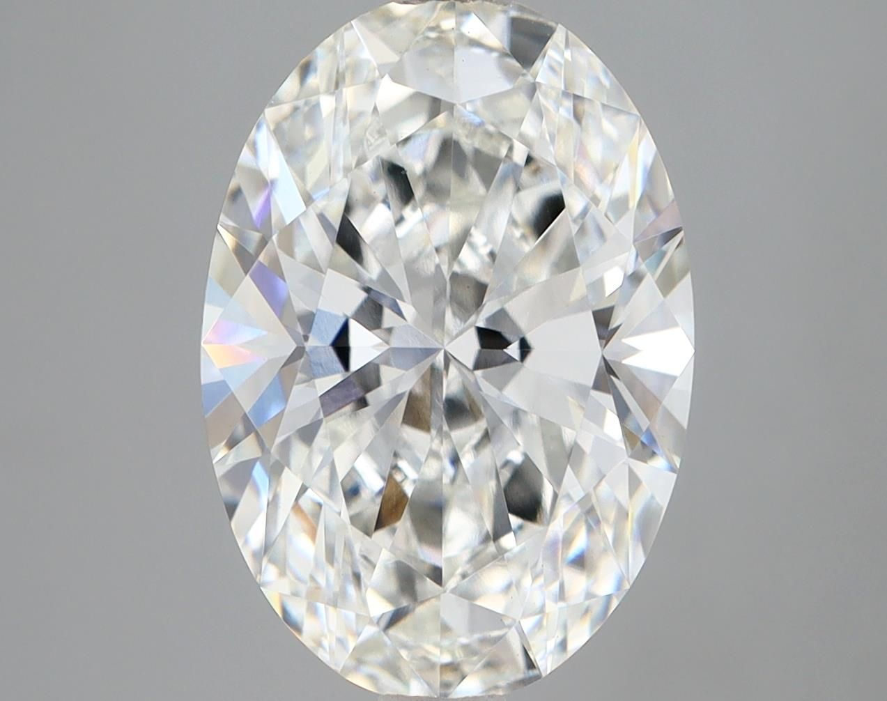 3.34 ct. oval Lab Grown Diamond front image
