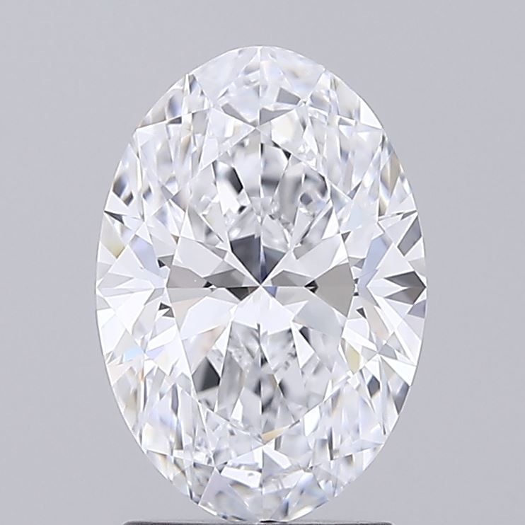 2.05 ct. oval Lab Grown Diamond front image