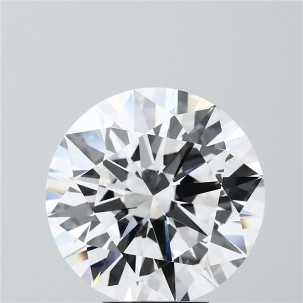 6.03 ct. round Lab Grown Diamond front image