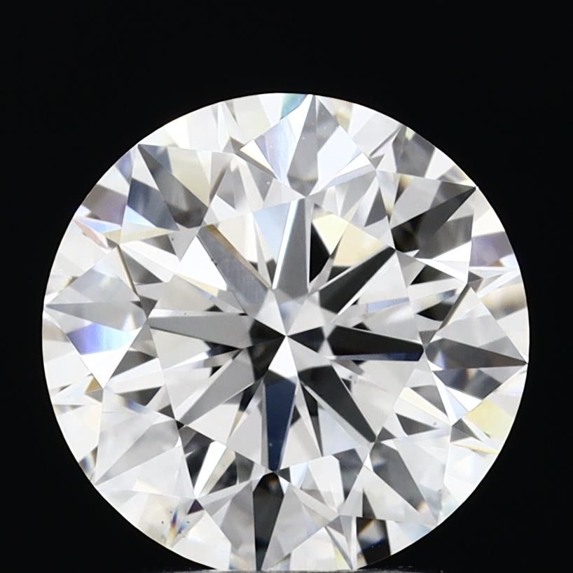2.70 ct. round Lab Grown Diamond front image